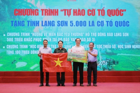 Lạng Sơn: Nhiều hoạt động ỹ nghĩa, thiết thực trong Chương trình “Tự hào cờ Tổ quốc”