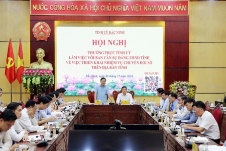 Bắc Ninh: Tạo ra đột phá trong công tác chuyển đổi số hướng đến phục vụ tốt hơn cho người dân, doanh nghiệp