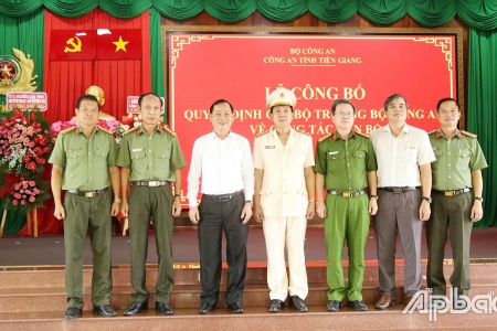 Bổ nhiệm Thượng tá, Trưởng phòng giữ chức Phó Giám đốc Công an tỉnh