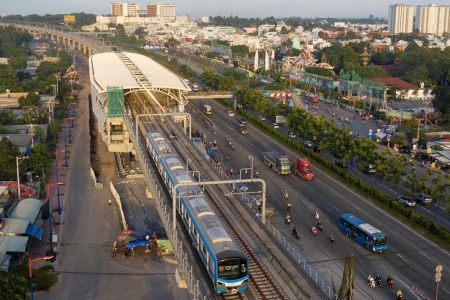 Tuyến Metro số 1 TP. Hồ Chí Minh vận hành thử nghiệm 100% công suất thiết kế