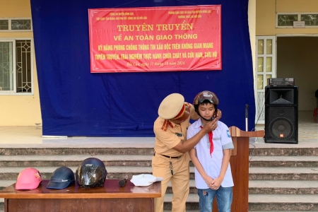 Hà Nam tăng cường đảm bảo trật tự an toàn giao thông học đường