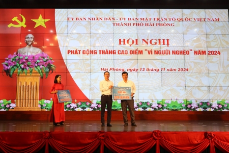 Hải Phòng: Phát động tháng vì người nghèo năm 2024