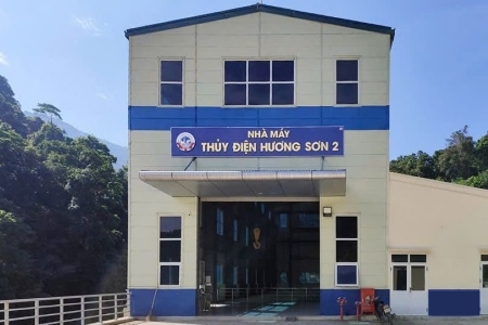 Chính thức vận hành Nhà máy Thủy điện Hương Sơn 2