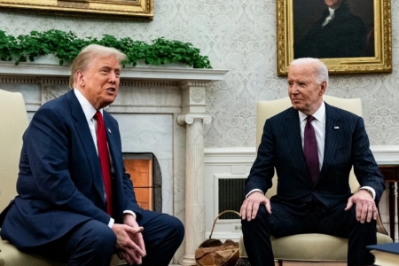 Tổng thống Mỹ Joe Biden và Tổng thống đắc cử Donald Trump thảo luận về xung đột Ukraine