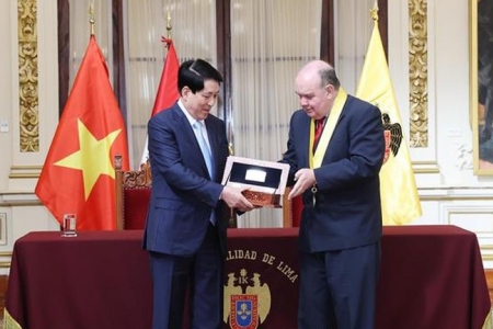 Thị trưởng Lima Rafael Lopez Aliaga: Mong muốn học hỏi kinh nghiệm và nhận sự hỗ trợ của Việt Nam trong xây dựng thành phố thông minh