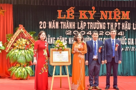 Thanh Hóa: Trường THPT Hậu Lộc 3 kỷ niệm 20 năm thành lập