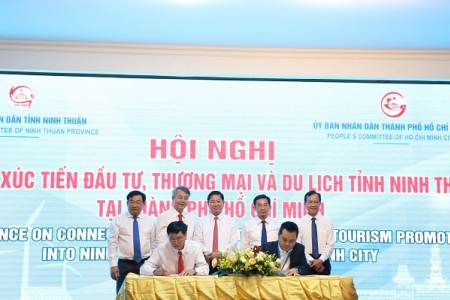 Hội nghị Xúc tiến đầu tư, thương mại và du lịch của tỉnh Ninh Thuận tại Thành phố Hồ Chí Minh thành công tốt đẹp