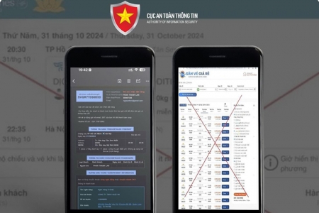 Xuất hiện chiêu trò giả mạo bán vé máy bay Tết 2025 để lừa đảo