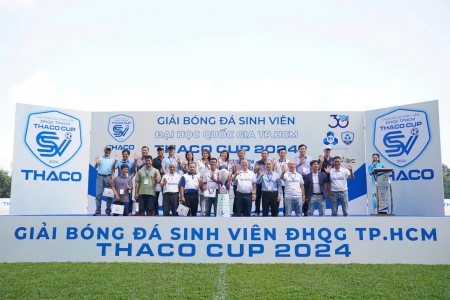 Tổng Giám đốc THACO tham dự Lễ khai mạc Giải bóng đá sinh viên Đại học Quốc gia TP. HCM - THACO Cup 2024