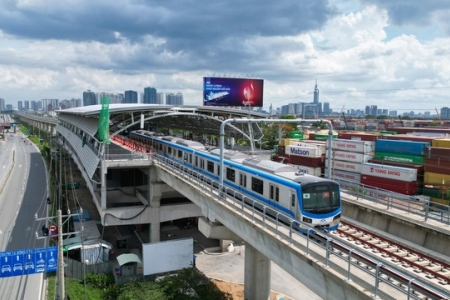 Tuyến Metro số 1 vận hành chính thức từ ngày 22/12