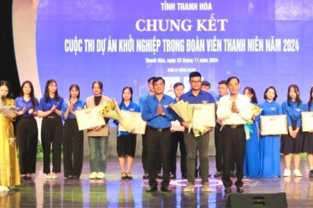 Thanh Hóa: Chung kết cuộc thi “Dự án khởi nghiệp trong đoàn viên, thanh niên năm 2024”