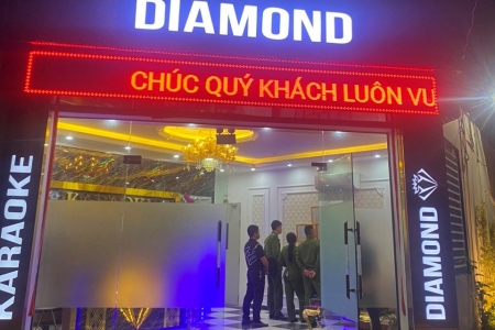 Hải Phòng: Cơ sở kinh doanh Karaoke Diamond vi phạm quy định về lập sổ quản lý hoạt động kinh doanh