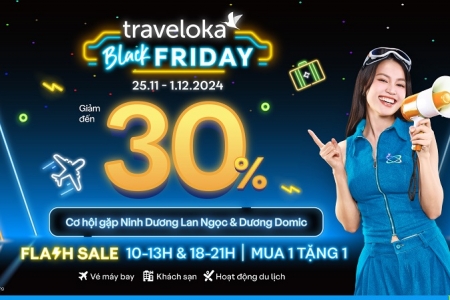 Ninh Dương Lan Ngọc chia sẻ bí quyết “săn deal” du lịch khủng với Traveloka Black Friday