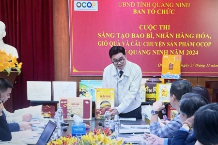 Quảng Ninh tổ chức thi Sáng tạo bao bì, nhãn hàng hoá và câu chuyện sản phẩm OCOP