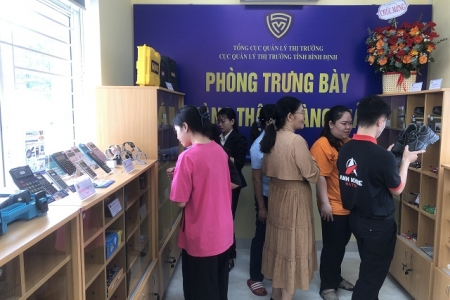 Bình Định khai trương Phòng trưng bày “Hàng thật, hàng giả”