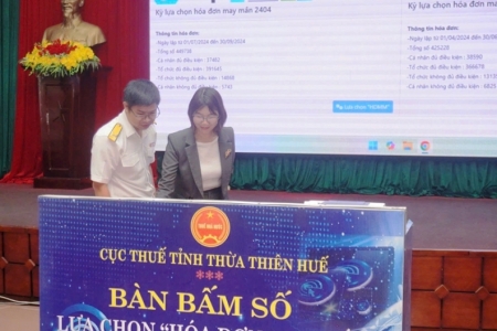 Thừa Thiên Huế: 30 “hóa đơn may mắn” trúng thưởng quí 2,3/2024