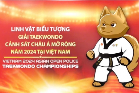 Giải vô địch Taekwondo Cảnh sát châu Á mở rộng 2024 sẽ diễn ra tại Quảng Ninh từ ngày 6-9/12