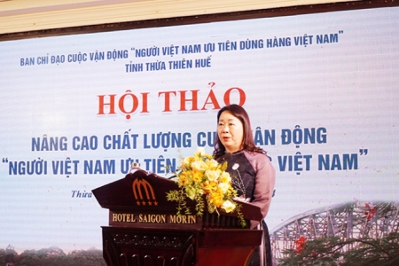 Thừa Thiên Huế: Nâng cao chất lượng cuộc vận động “Người Việt Nam ưu tiên dùng hàng Việt Nam”