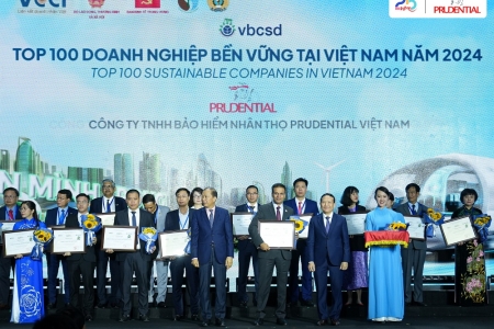 Prudential Việt Nam giữ vững vị thế DN bền vững và kinh doanh có trách nhiệm