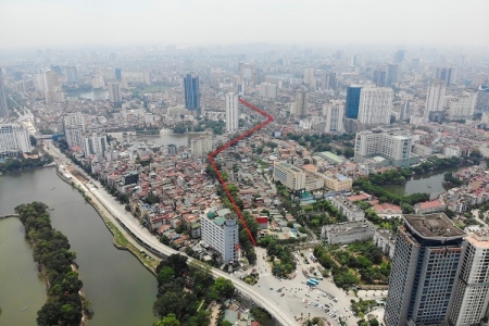 Hà Nội: Nửa đầu năm 2025 sẽ xong GPMB đường "đắt nhất hành tinh"