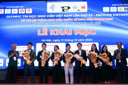 Khai mạc kỳ thi Olympic Tin học sinh viên Việt Nam lần thứ 33 - Procon Việt Nam