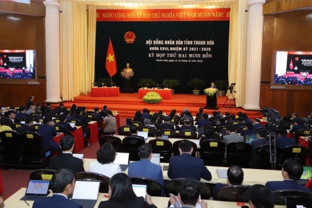 Khai mạc trọng thể Kỳ họp thứ 24, HĐND tỉnh Thanh Hóa khóa XVIII