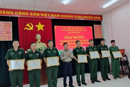 Long An: Khen thưởng tập thể, cá nhân có thành tích xuất sắc trong đấu tranh chuyên án LA1124p