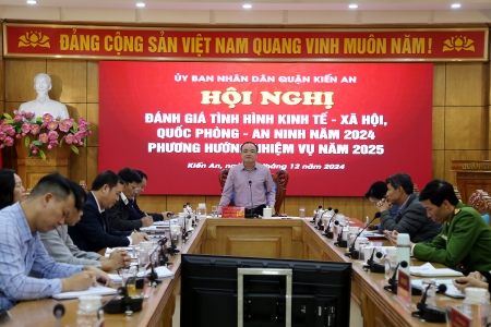 Quận Kiến An thu ngân sách năm 2024 đạt 183,1% kế hoạch thành phố giao, bằng 189,8% so cùng kỳ