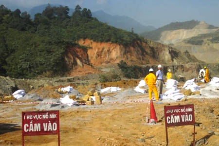 Thủ tục hành chính được sửa đổi trong lĩnh vực vật liệu nổ công nghiệp, tiền chất thuốc nổ