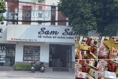 Cần kiểm tra nguồn gốc xuất xứ hàng hóa tại hệ thống cửa hàng Sam Sam (Vĩnh Phúc)