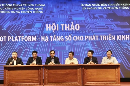 Bình Định: Hội thảo “AI IoT Platform - Hạ tầng số cho phát triển kinh tế"