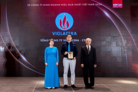 Viglacera được vinh danh “Top 50 Công ty kinh doanh hiệu quả nhất Việt Nam 2024” và “Bất động sản tiêu biểu 2024”