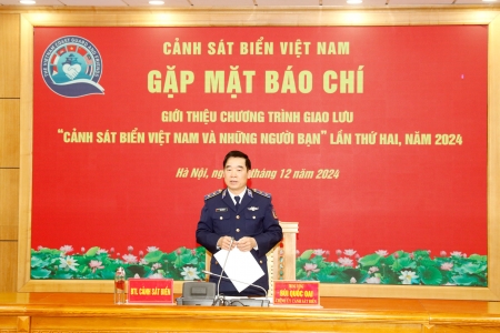 Đẩy mạnh hoạt động tuyên truyền Chương trình giao lưu “Cảnh sát biển và những người bạn”