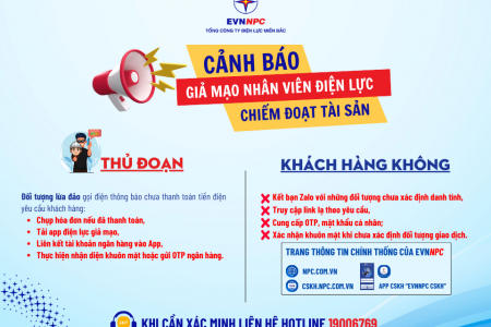 Cảnh giác với những cuộc gọi mạo danh nhân viên ngành Điện để chiếm đoạt tài sản