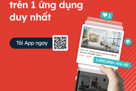 Ra mắt ứng dụng tìm nhà tiện lợi, cung cấp lịch sử giá và tin xác thực