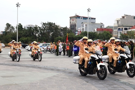 Hải Dương ra quân trấn áp tội phạm Tết Nguyên đán 2025