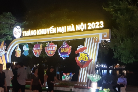 1.000 điểm bán hàng trong Tháng khuyến mại Hà Nội 2024