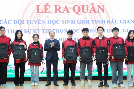 Bắc Giang: 120 em tham dự kỳ thi chọn học sinh giỏi quốc gia