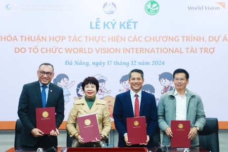 Tổ chức World Vision International (Hoa Kỳ) tài trợ 2 dự án hai quận Liên Chiểu và Sơn Trà