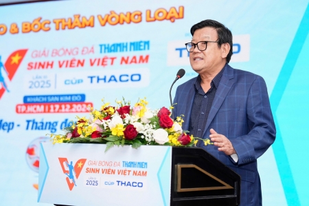 THACO đồng hành cùng Giải bóng đá Thanh Niên Sinh viên Việt Nam lần III - 2025 Cúp THACO