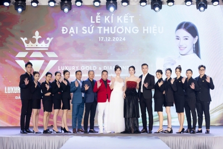 Thạc sĩ Phạm Kim Dung chính thức trở thành Đại sứ thương hiệu Luxury Gold & Diamond