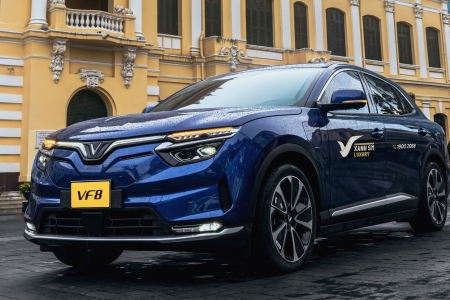 Dừng hoàn toàn dịch vụ taxi Xanh SM Luxury bằng xe VinFast VF 8