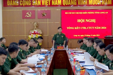 BĐBP Long An: Tiến hành có hiệu quả công tác Đảng, công tác chính trị trong thực hiện các nhiệm vụ