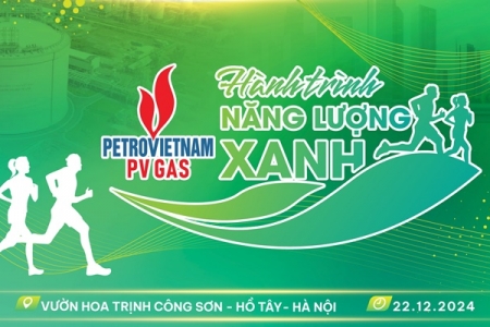 Giải chạy Marathon "PV GAS - Hành trình năng lượng xanh"