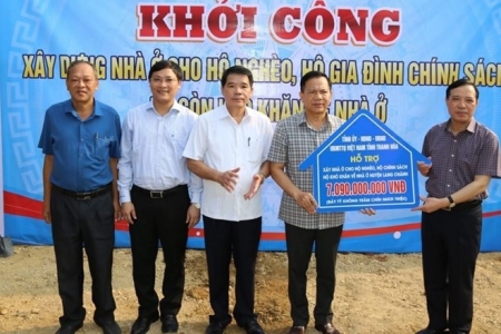 Thanh Hóa đã khởi công gần 3.700 căn nhà cho hộ nghèo, hộ gia đình chính sách