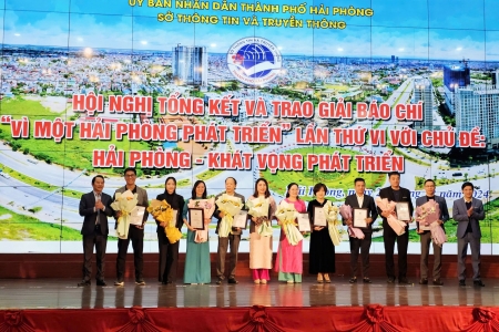 Tổng kết, trao Giải Báo chí “Vì một Hải Phòng phát triển” lần thứ VI