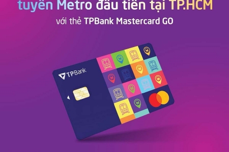 Trải nghiệm miễn phí tuyến metro đầu tiên tại TP.HCM với thẻ TPBank Mastercard GO