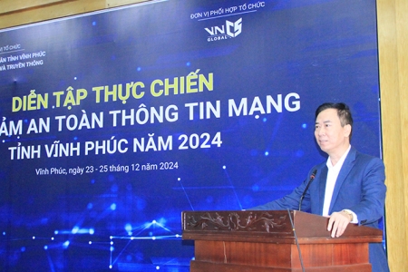 Vĩnh Phúc: Khai mạc diễn tập thực chiến bảo đảm an toàn thông tin mạng năm 2024