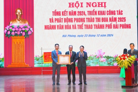 Ngành Văn hoá - Thể thao TP. Hải Phòng tổng kết công tác năm 2024 và phát động phong trào thi đua năm 2025