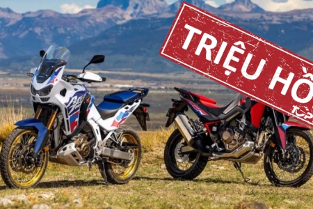 Triệu hồi xe: Honda Africa Twin tại Việt Nam gặp lỗi liên quan đến phần mềm kiểm soát nâng bánh